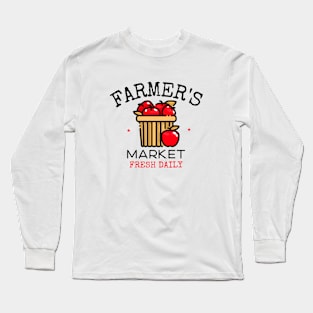 Farmer's Market Long Sleeve T-Shirt